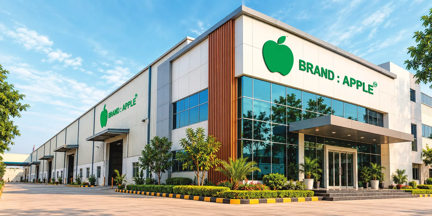 The Apple PVC manufacturing plant.